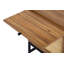Table de chevet en rotin naturel avec 2 tiroirs