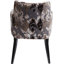 Chair with Armrest Dark Brown Mode Sublime