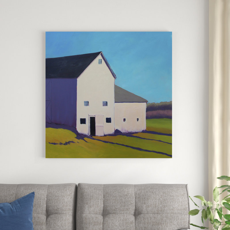 " Purple Shade " Painting Print, 36" H x 36" W x 1.25" D