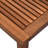 Square Teak Outdoor Side Table