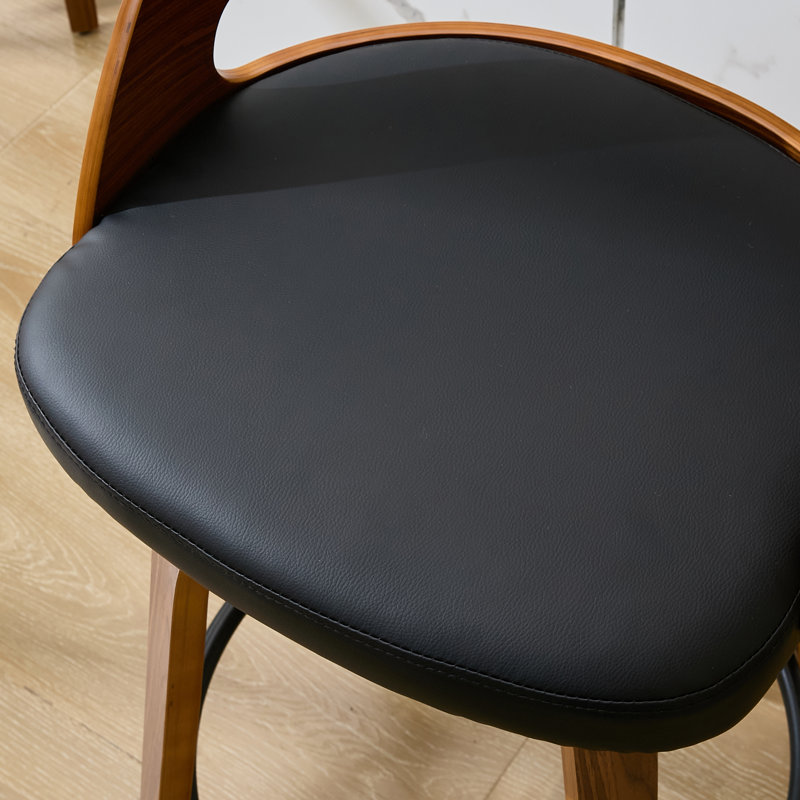 Tabourets pivotants 26 po Modern, Noir, Tabouret de comptoir (assise à une hauteur de 26 