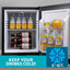 Baridi 25m³ L Freestanding Mini Fridge