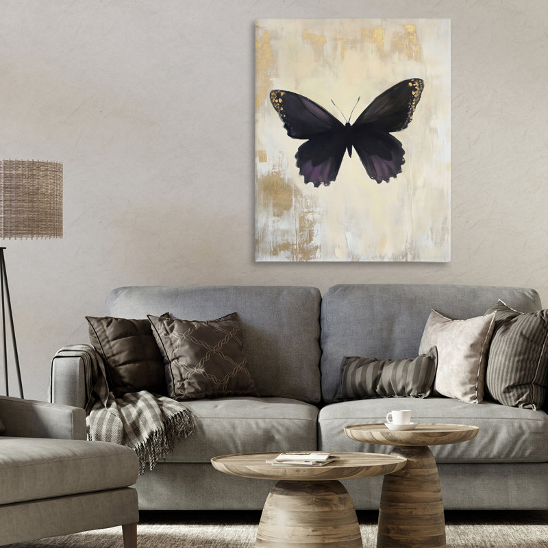 «Rustic Amethyst Butterfly», conception par Franklyn Gregory, H 30 po x l 24 po
