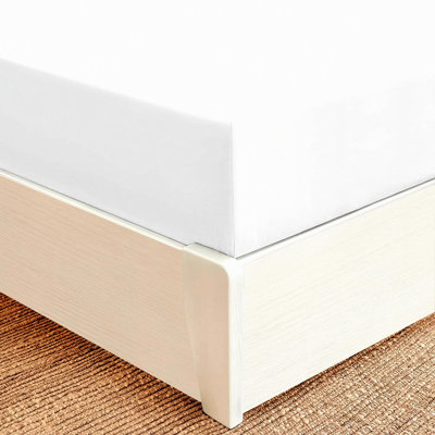 CoolMax Full Fitted Sheet - Ultra Soft Cooling Bedding Sheet with Deep Pocket - Wrinkle, Fade, Stain Resistant - Iconic Collection White Sheet