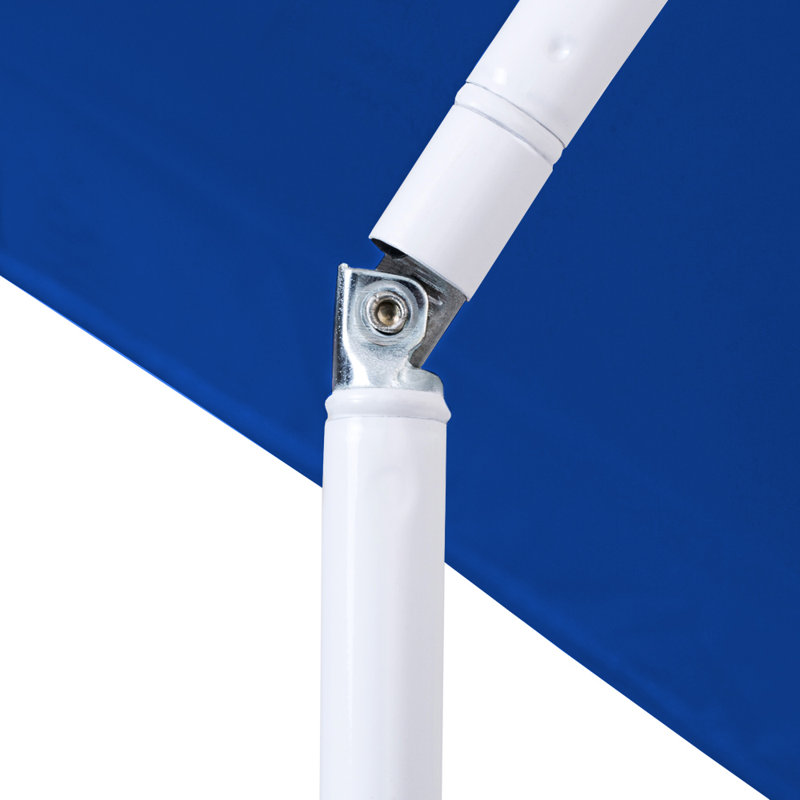 Eris Beach Parasol, Blue, 140cm H x 180cm W x 180cm D