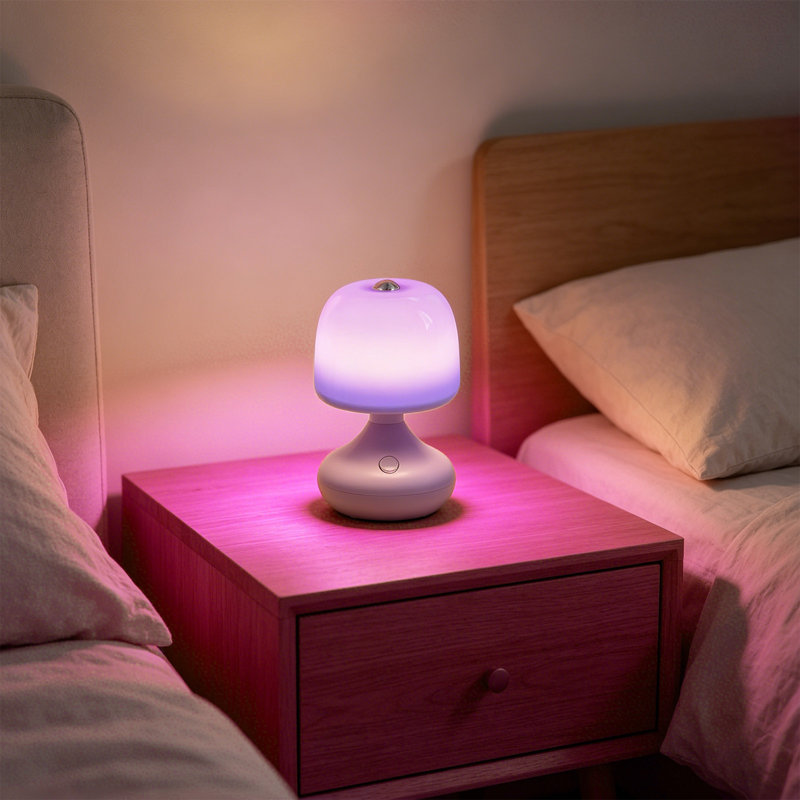Veilleuse ornements décoratifs pour éclairage de bureau petits cadeaux, Purple