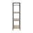 ACME Itzel Bookshelf, Antique Oak & Sandy Gray