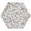 Terrazzo Hex 9" Terrazzo Look Porcelain Floor & Wall Tile (8.07 Sq. Ft. / Case)-7082768