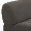 Canapé modulaire en tissu recyclé gris anthracite Zenith avec fauteuil Raf-120199166-120199164