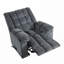 Chenille Upholstered Reclining Chair-495831459