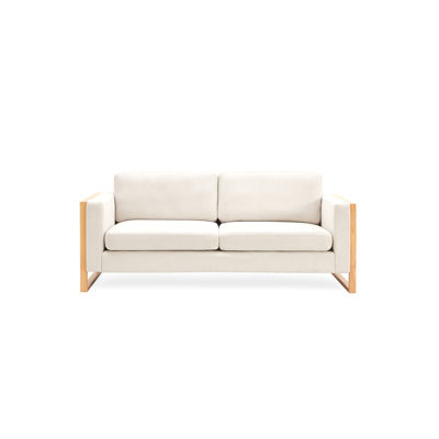 79" Modern Sofa with Solid Wood Legs,3-Seater,Living Rooms,Bedrooms,Apartment Office