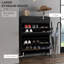 12 Pair Flip Down Shoe Storage