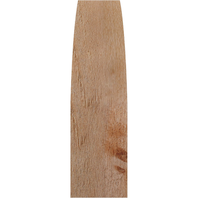 Genouillère Thorton, Cèdre rouge de l'Ouest de 4 po (sciage brut), 8 po X P 16 po H