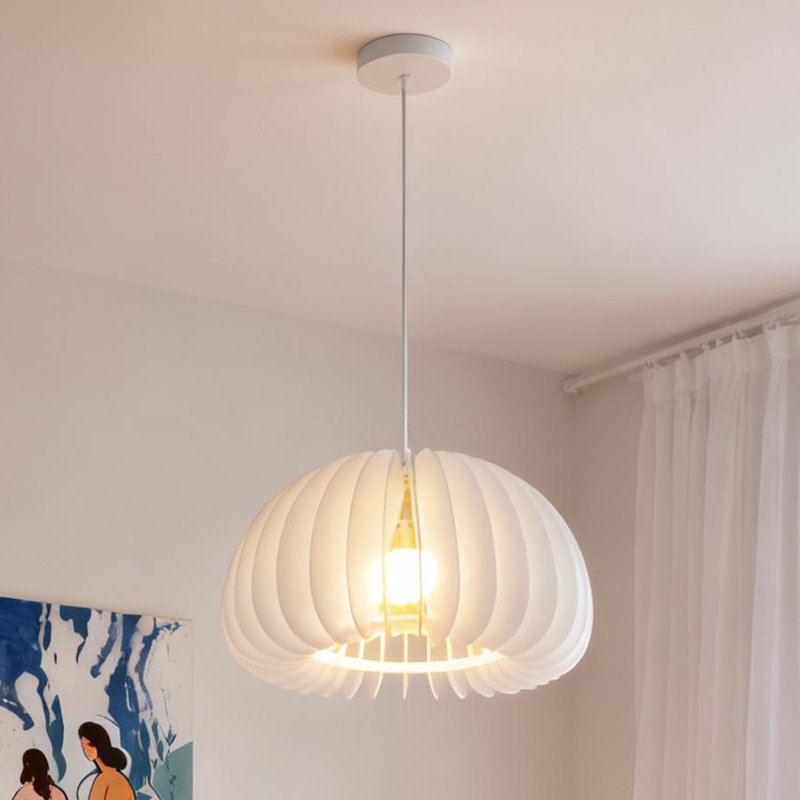 16" Modern Japanese Simplicity Pendant Light Dimmable