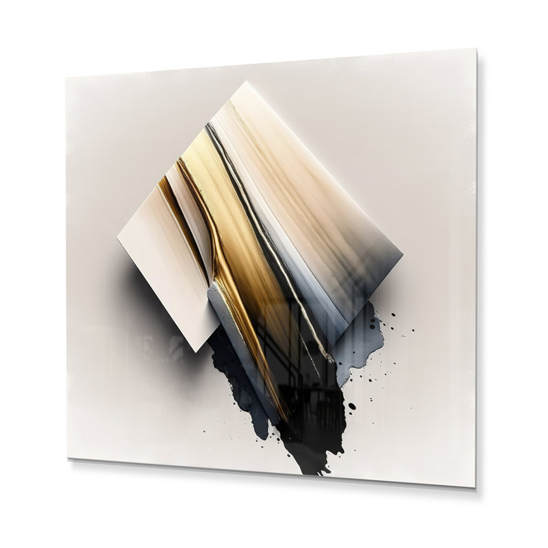 Beggio Abstract Wall Decor on Metal, 29" H x 29" W x 1" D