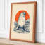 Seal Emerging at Dawn Coastal 1 Piece Wrapped Canvas Wall Art-196953109-196953117