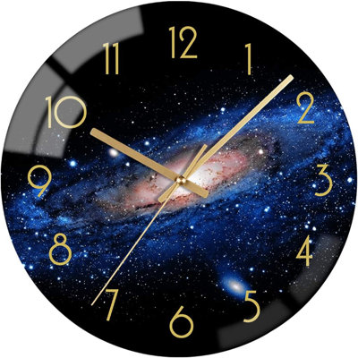 Elbertina Glass Wall Clock