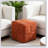 Soft And Comfortable Square Corduroy Ottoman Foot Rest With High Resilience Foam For Ultimate Relaxation