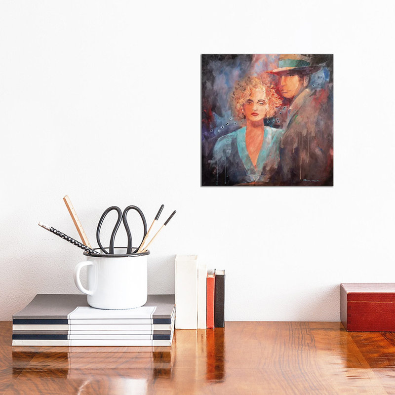 Married To The Mob by Bill Drysdale - Wrapped Canvas Print, 30.48 cm H x 30.48 cm W