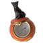 Pumpkin With Black Cat