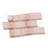 5.5'' W x 11.2'' L Aluminium Film Peel and Stick Subway Tile