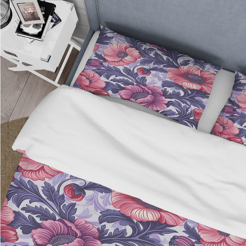 Ensemble de housse de couette Traditional, Housse de couette simple et deux taies décorative