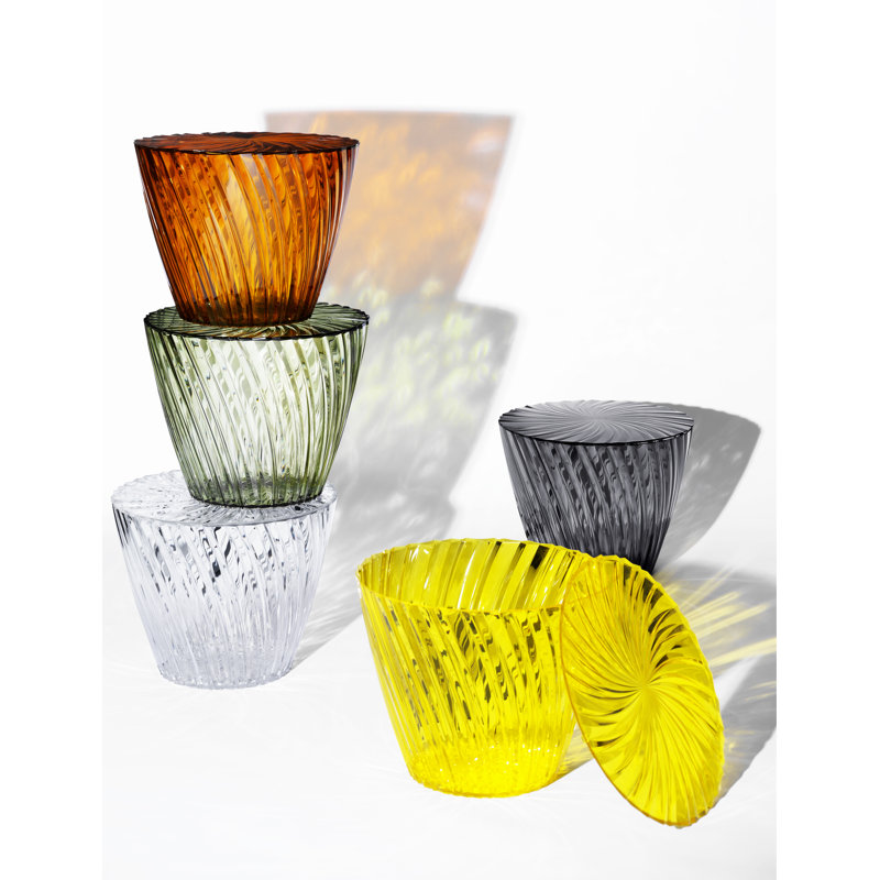Sparkle End Table, Fume