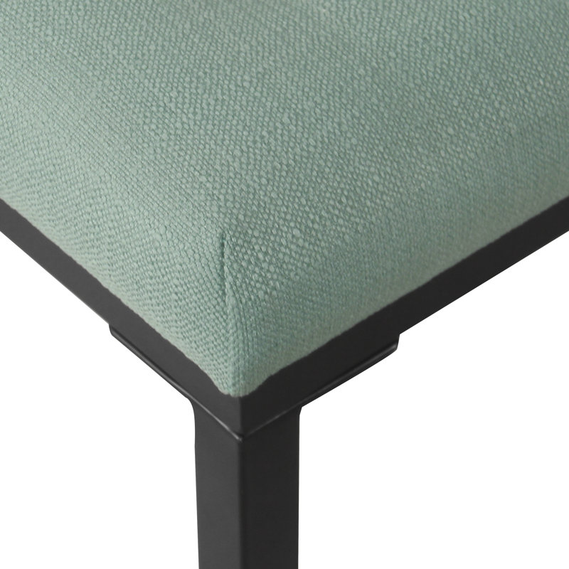 Bridgegate Upholstered Bench, Aqua Woven