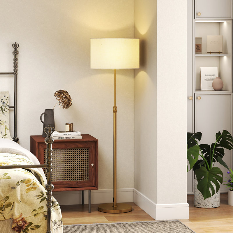 168cm Polished Traditional Floor Lamp