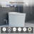One-piece Tankless Smart Toilet with Built-in Bidet Seat, Auto Open/Close Seat, Adjustable Temp, Foot Sensor, Warm Water & Dryer, Side Knob With Multiple Controls
