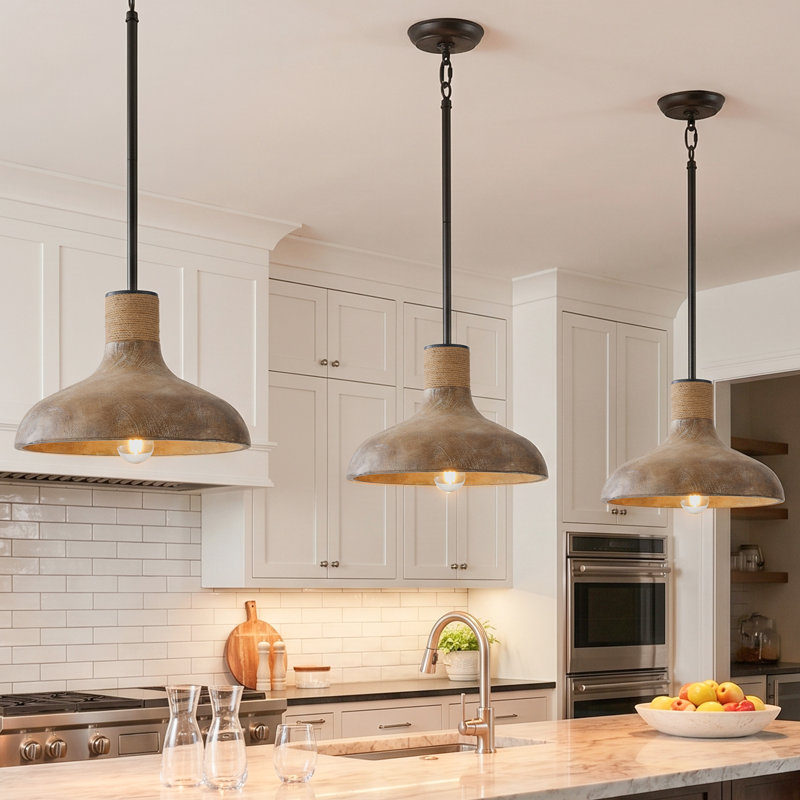 Luminaire suspendu 15 po Farmhouse