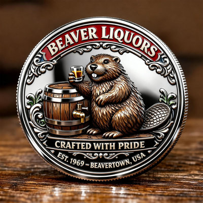 Coin in commemoration Beaver Commemorative Coin
