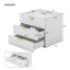 Armoire flottante murale 24 po avec tiroir double, petit lavabo de salle de bain rectangulaire flottant avec trou de robinet simple et trop-plein, armoire de salle de bain moderne avec lavabo en céramique-5795025