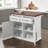Jorianna Solid Wood Top Kitchen Island