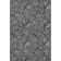 Premium Machine Washable Prisco Black Rug