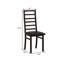 Retro Rectangular Stretch Dining Table, Stylish Simple Metal Dining Chair, Combination Set (Grey Dining Table And Black Dining Chair Set Of 4)-1713975663