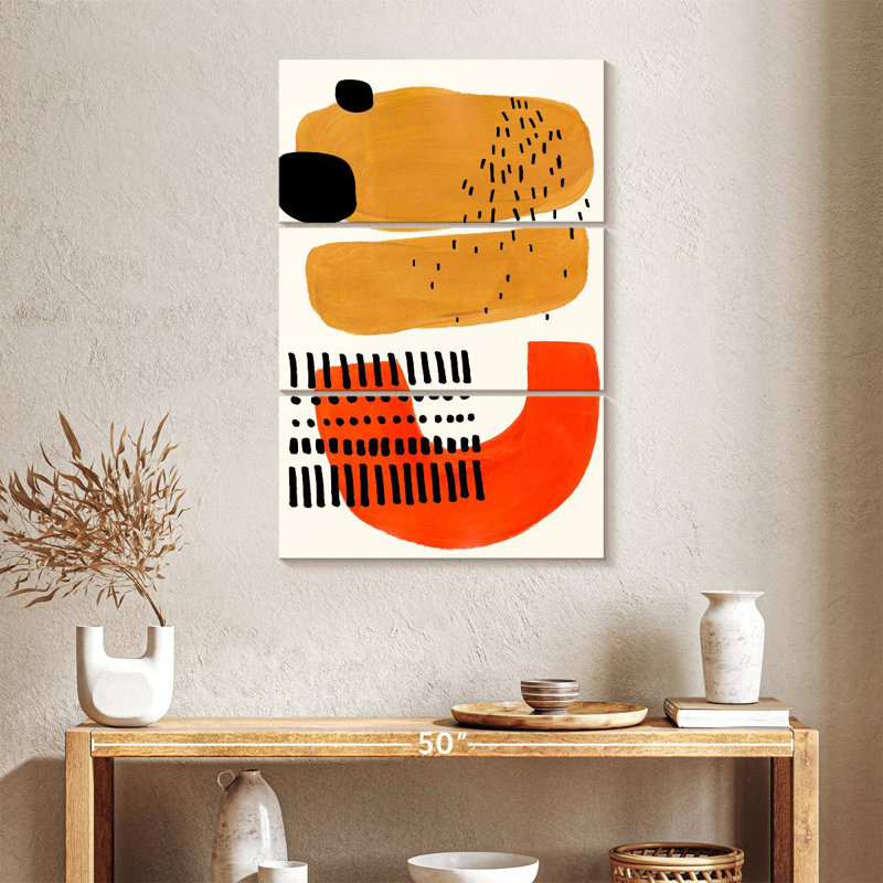 Mid-Century Smile, H 38 po x l 24 po