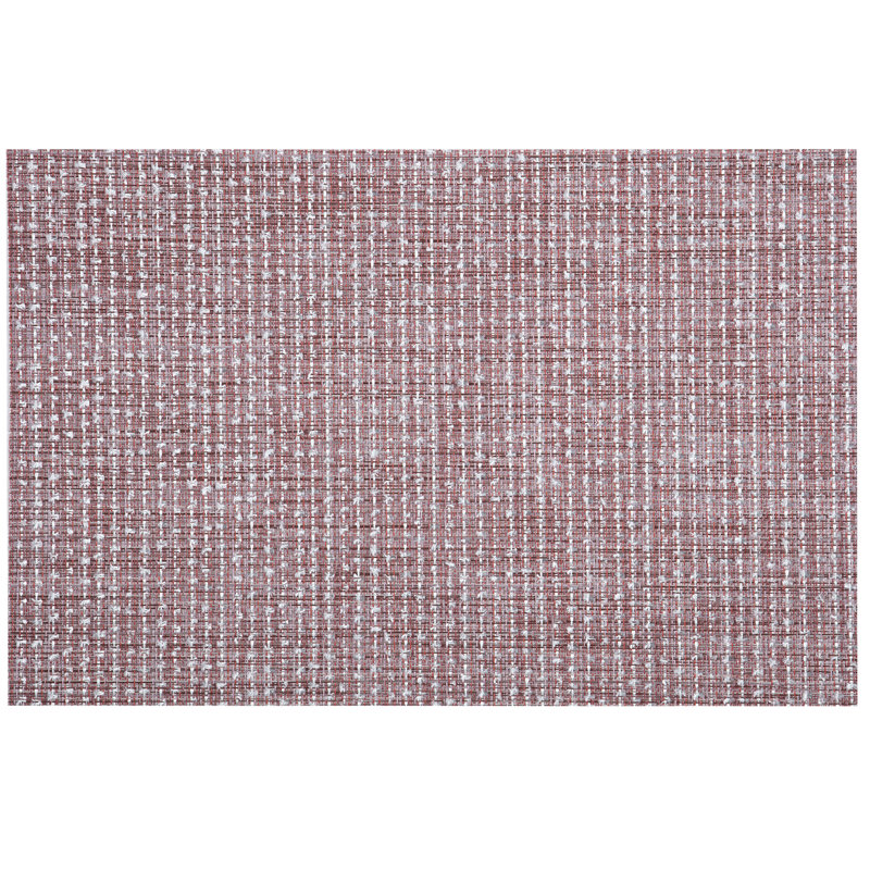 Napperon Julijana Christmas 12 ", Rouge / argent
