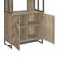 Bibliothèque à 2 portes Rustic Oak