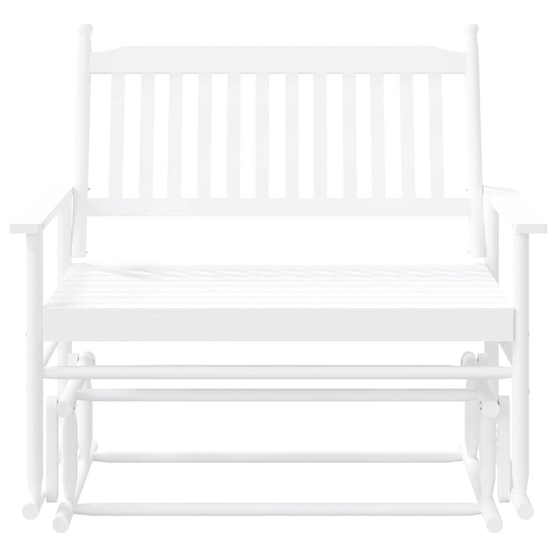 Abhigna Outdoor Bench, White