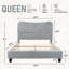 Lit tapissier moelleux et moelleux Cloud-Feel-1400503359-1400503355