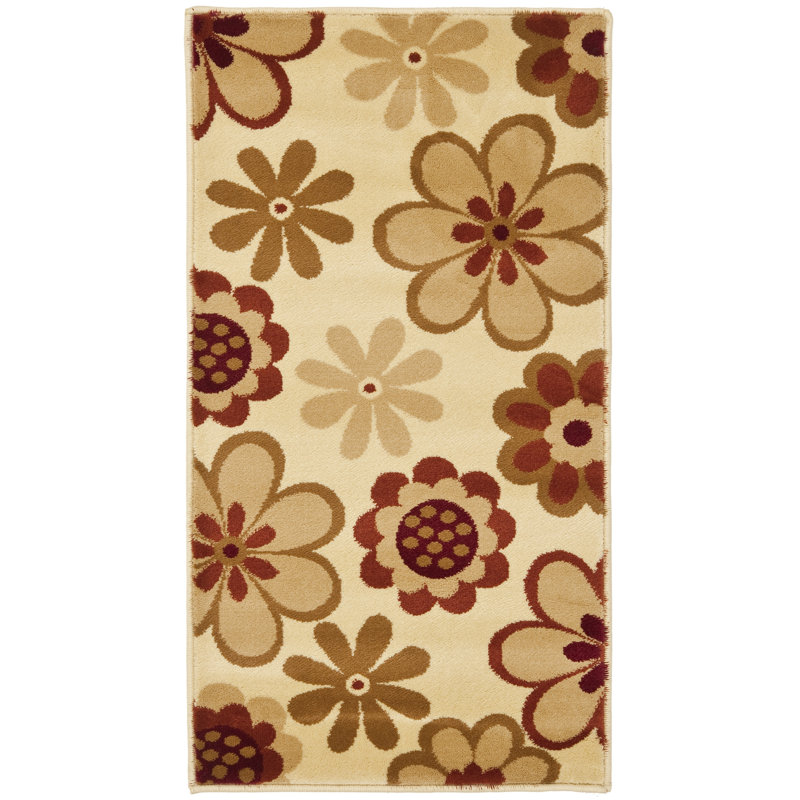 Rosario Porcello Performance Floral Rug, Rectangle 2' x 3'7"