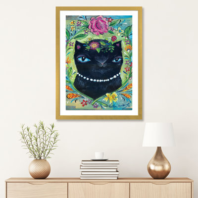 " Black Kitty " by Heather Renaux