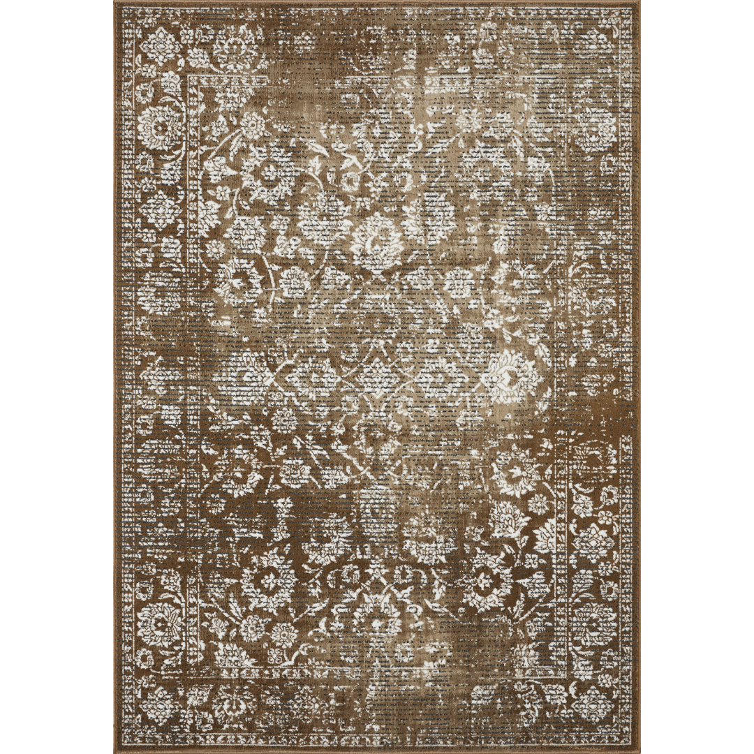 Raashid Oriental Indoor Rug Bungalow Rose Rug 