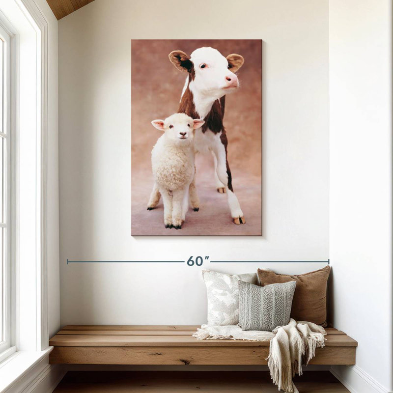 Brampt Mallowpuff And Romeo I, 45" H x 30" W