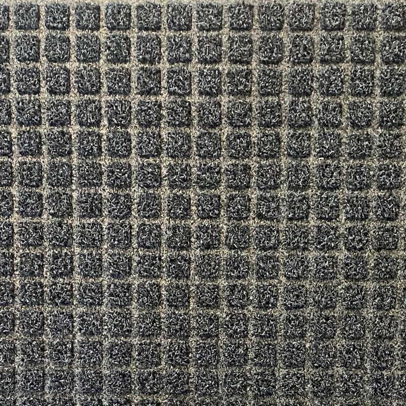 Tapis de porte extérieur antidérapant Afsah, l 24 po x P 36 po, Anthracite