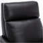 Fauteuil inclinable en cuir Richland - noir-887131053
