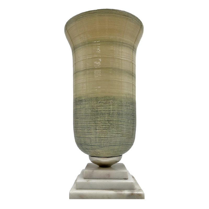 Vase de table en verre et en verre Santara