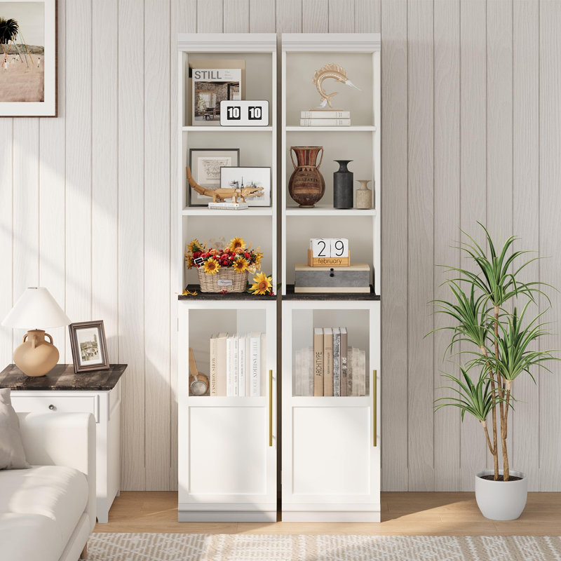 178.5cm H x 45.5cm W Composite Bookcase