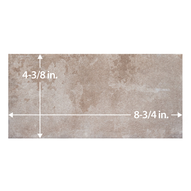 Americana Boston 4-3/8 In. X 8-3/4 In. Porcelain Floor And Wall Tile